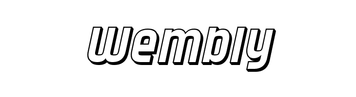 SF Speedwaystar Shaded Oblique  Free Fonts Download