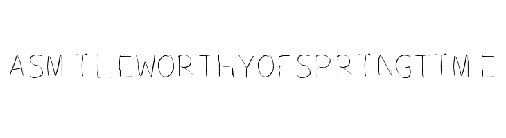 Abirhand one  Free Fonts Download