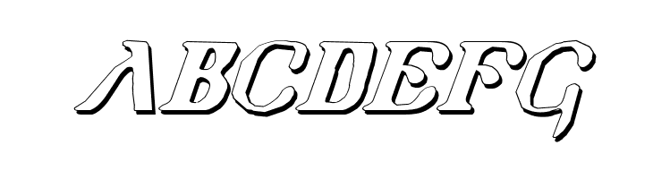 Holy Empire Shadow Italic  Free Fonts Download