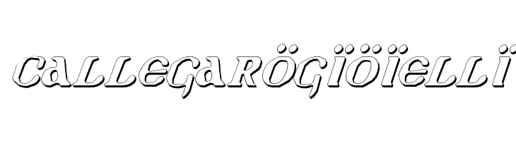 Holy Empire Shadow Italic  Free Fonts Download