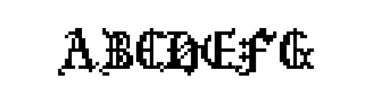 Bitmgothic  Free Fonts Download