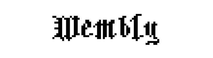 Bitmgothic  Free Fonts Download