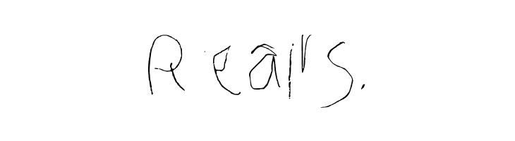 My Handwriting Right Ha Regular  Free Fonts Download