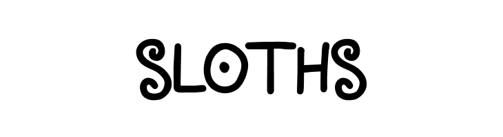 SLOTHS RNS Font
