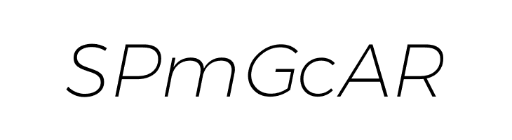 Argentum Sans ExtraLight Italic  Free Fonts Download