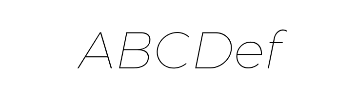 Argentum Sans Thin Italic  Free Fonts Download