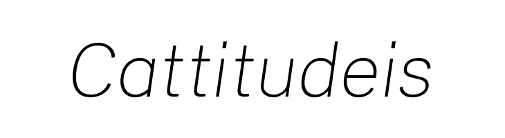 Cheyenne Sans Thin Italic  Free Fonts Download