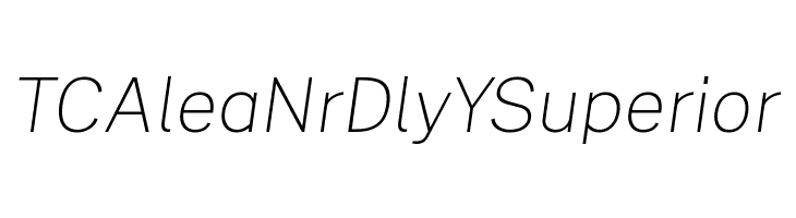 Cheyenne Sans Thin Italic  Free Fonts Download