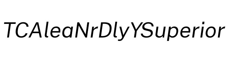 Cheyenne Sans Italic  Free Fonts Download