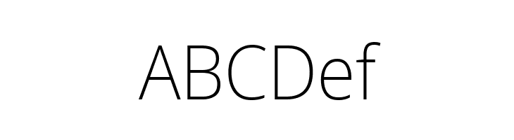 Avrile Sans ExtraLight  Free Fonts Download