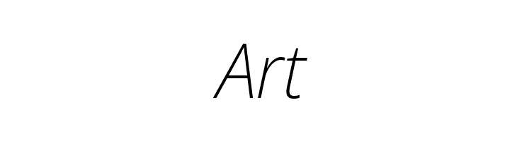 Avrile Sans ExtraLight Italic  Free Fonts Download