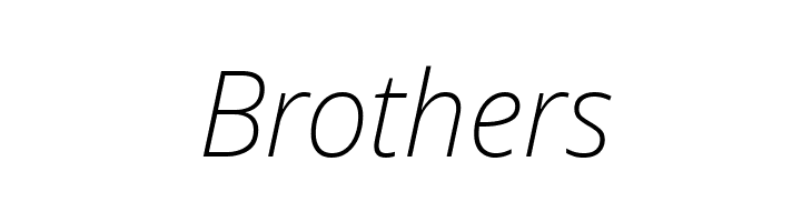 Avrile Sans ExtraLight Italic  Free Fonts Download