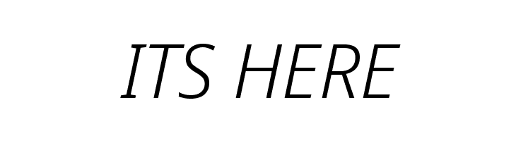 Avrile Sans Light Italic  Free Fonts Download