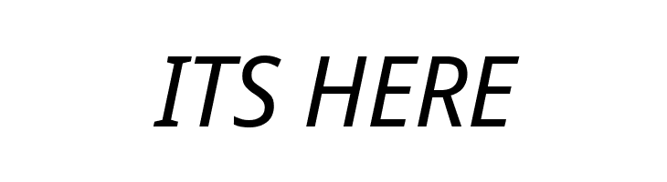 Avrile Sans Italic  Free Fonts Download