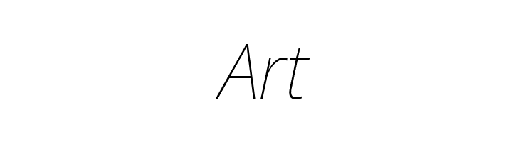Avrile Sans Thin Italic  Free Fonts Download