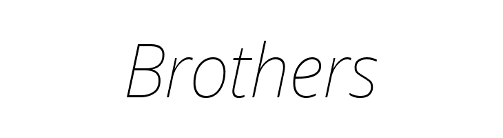 Avrile Sans Thin Italic  Free Fonts Download