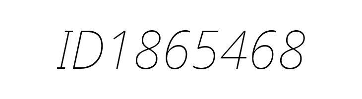 Avrile Sans Thin Italic  Free Fonts Download