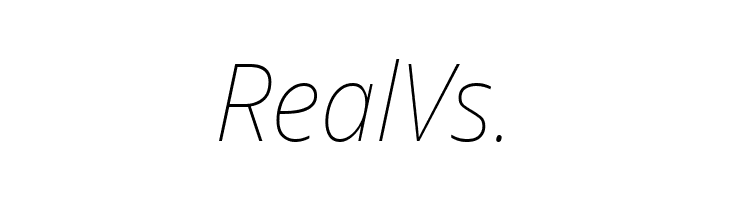 Avrile Sans Thin Italic  Free Fonts Download