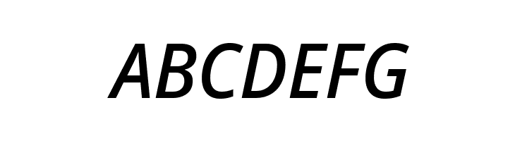 Avrile Sans Medium Italic  Free Fonts Download