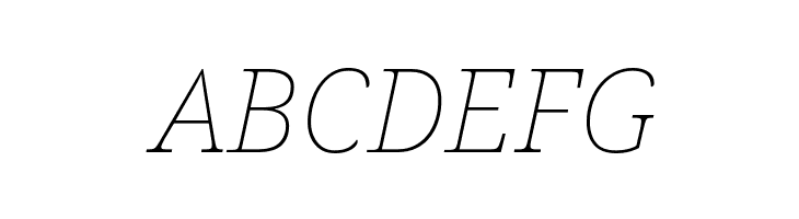 Avrile Serif Thin Italic  Free Fonts Download