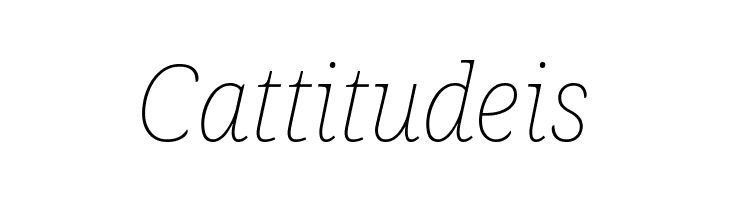 Avrile Serif Thin Italic  Free Fonts Download