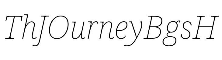 Avrile Serif Thin Italic  Free Fonts Download