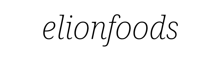 Avrile Serif ExtraLight Italic  Free Fonts Download