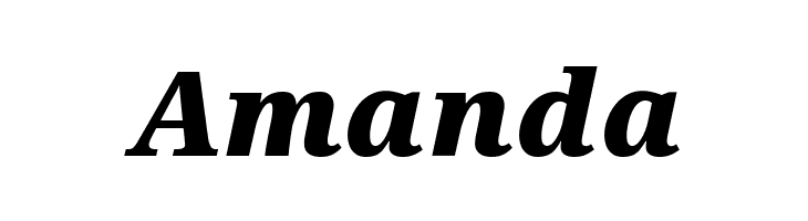 Avrile Serif Black Italic  Free Fonts Download