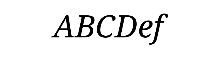 Avrile Serif Italic  Free Fonts Download