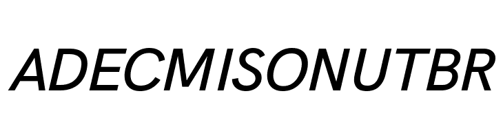 Acari Sans Medium Italic  Free Fonts Download