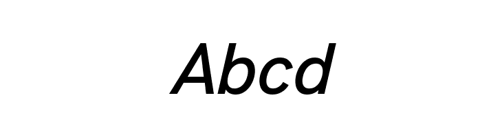 Acari Sans Medium Italic  Free Fonts Download