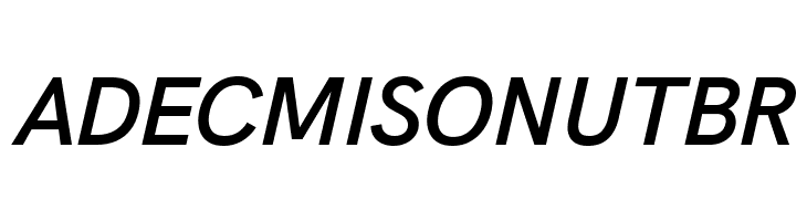 Acari Sans SemiBold Italic  Free Fonts Download