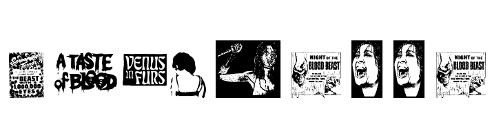 B Movie Dings  Free Fonts Download