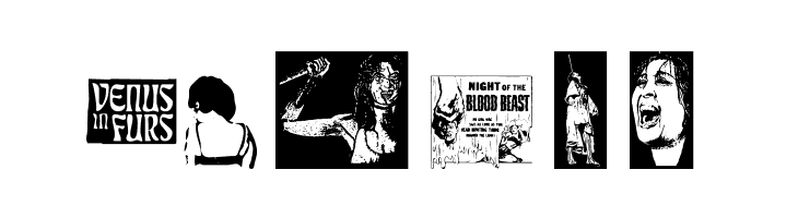 B Movie Dings  Free Fonts Download