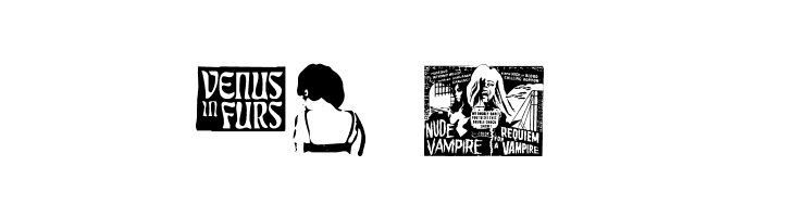 B Movie Dings  Free Fonts Download