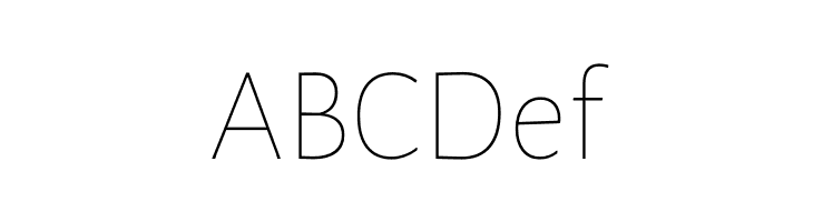 Luna Extra Light Regular  Free Fonts Download