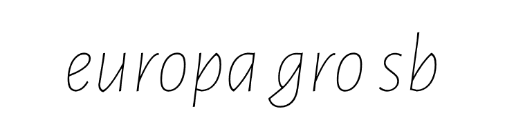 Luna Extra Light Italic  Free Fonts Download