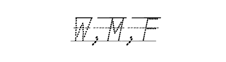Miss Olsen's Classroom Italic  Free Fonts Download