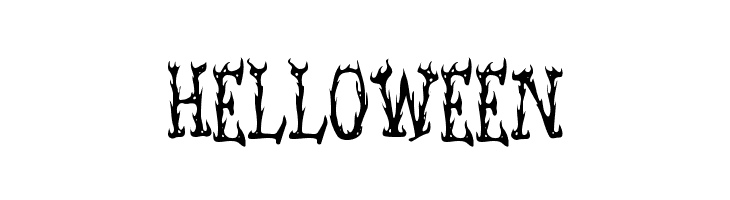 Helloween Seaweed Fire AOE Font