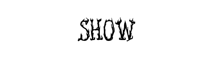 Seaweed Fire AOE  Free Fonts Download