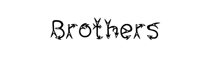 Narrow Arrow Typeface Regular  Free Fonts Download