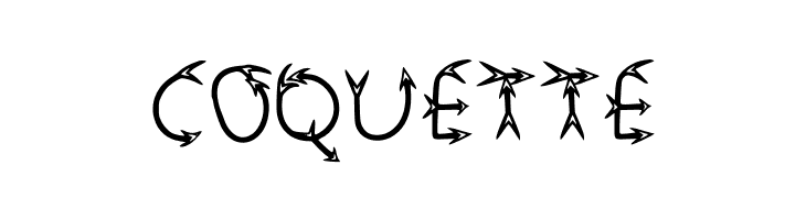 Narrow Arrow Typeface Regular  Free Fonts Download