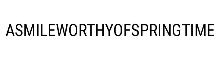 Roboto Condensed Regular  Free Fonts Download