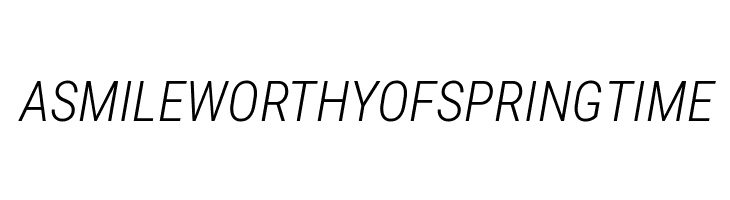 Roboto Condensed Light Italic  Free Fonts Download