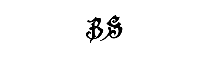 BS FrightWrite1 Medium Font