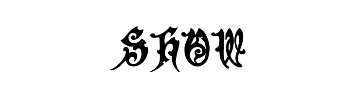 FrightWrite1 Medium  Free Fonts Download