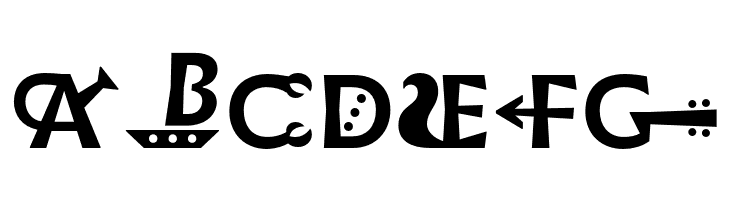 Infini Picto Regular  Free Fonts Download