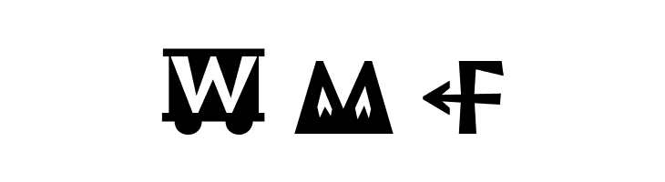 Infini Picto Regular  Free Fonts Download