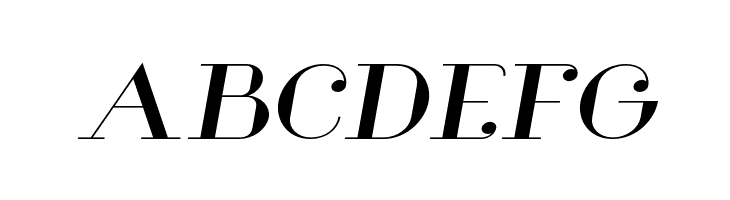 Glamor-ExtendedItalic  Free Fonts Download