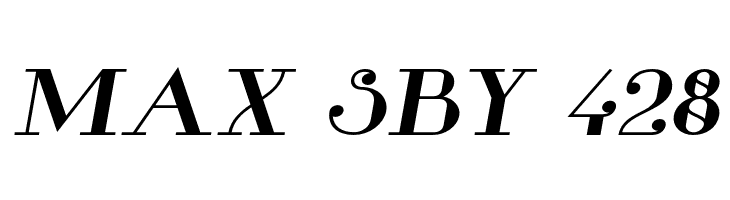 Glamor-BoldExtendedItalic  Free Fonts Download